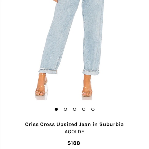 Agolde upsized Jean x revolve - Picture 5 of 5